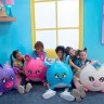 Игровой набор Biggies серии Fantasy - "Синий песик" (надувная игрушка, насос)