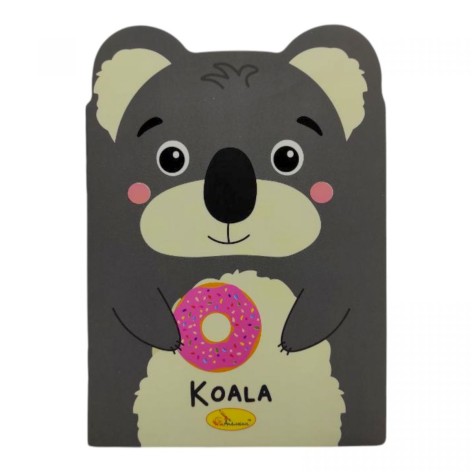 Блокнот с ушками "KOALA" 24 листа 11x16
