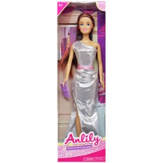 Кукла "Anlily" в серебристом