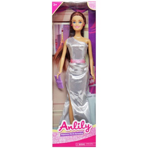 Кукла "Anlily" в серебристом