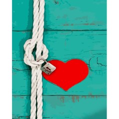 Картина по номерам "Замок любви" 40х50 см