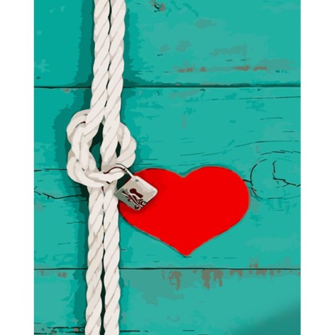 Картина по номерам "Замок любви" 40х50 см