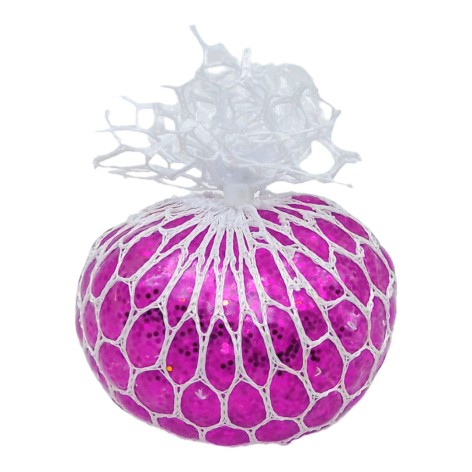 Игрушка-антистресс "Mesh Squish Ball", розовый
