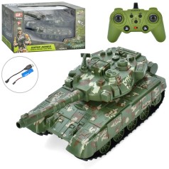 Танк на радиоуправлении, стреляет пульками