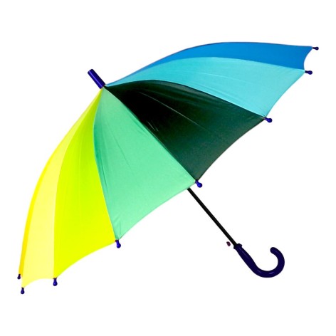 Дитяча парасолька Веселка довжина - 68 см, діаметр - 86 см темно-синя