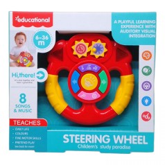 Музыкальный руль "Steering wheel" (красный)