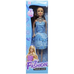 Кукла "Fashion Show" в голубом (28 см)
