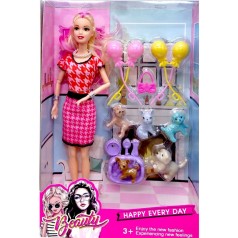 Кукла с любимцами (ВИД 2)