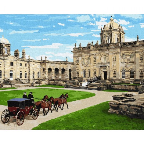 Картина по номерам "Прибытие ее Светлости" 40х50см