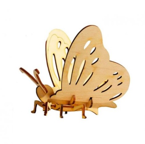 Дерев'яний 3D конструктор "Метелик"