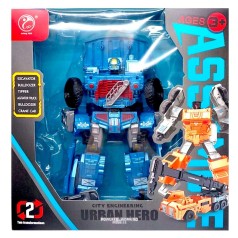 Робот "Urban Hero" стройтехника (ГОЛУБОЙ)