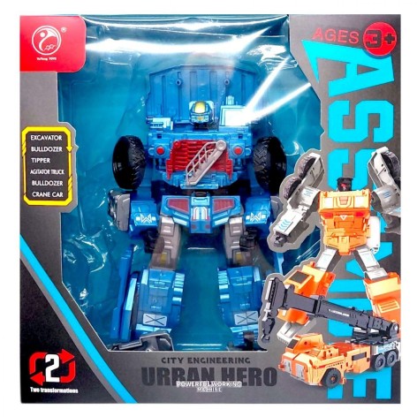 Робот "Urban Hero" стройтехника (ГОЛУБОЙ)