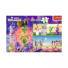 Пазлы - (24 элм. MAXI) - "Интересный дракон"/Trefl