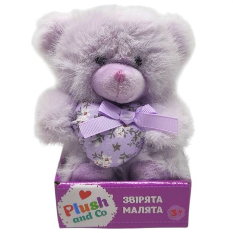 Мяка іграшка "Plush and Co. ВЕДМЕДИК" (БУЗКОВИЙ) 13 см