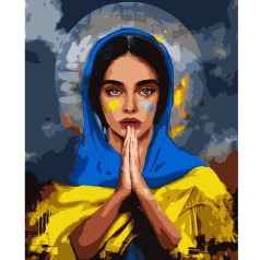 Картина по номерам "Молитва" ★★★★