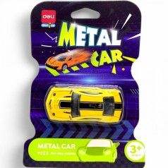Машинка металева Deli "Urban cars" (жовта)