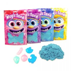 Кінетичний пісок "Magic sand" (500 г) блакитний