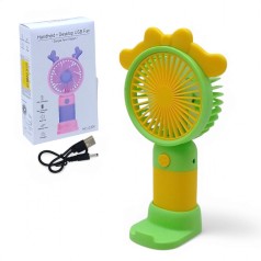 Портативный вентилятор "Аниме. My Melody" на подставке, зеленый