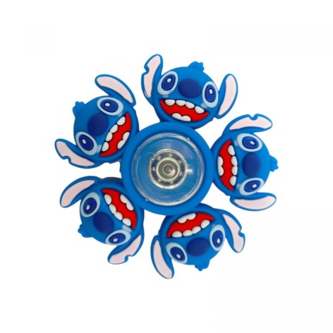 Спинер резиновый STITCH (ГОЛУБОЙ)