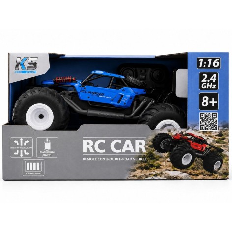 Автомобиль Off-road на р/у – Strong Power (синий, 1:16)