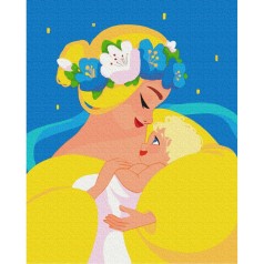 Картина по номерам "Мама Украина" ©Ирина Гармаш ★★