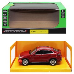 Машина BMW X6 из серии Автопром рубин
