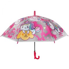 Зонт детский малиновый