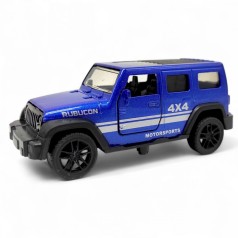 Машинка металева із серії "Автопром" - JEEP WRANGLER СИНІЙ
