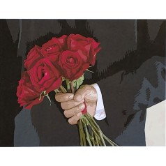 Картина по номерам "На свидание" 40х50 см