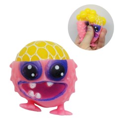 Игрушка-антистресс "Монстрик", розовый