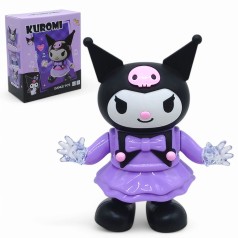 Музична іграшка аніме Sanrio Kuromi, танцює, мелодії, світло
