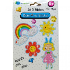 Алмазные наклейки "Diamond Stickers: Для девочки"