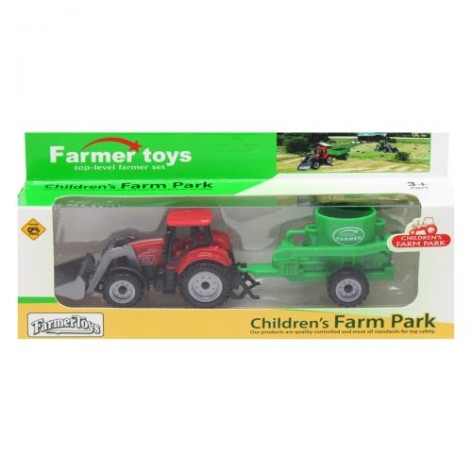 Трактор "Farm Park", красный