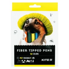 Набор фломастеров "Kite Dogs" (12 шт)