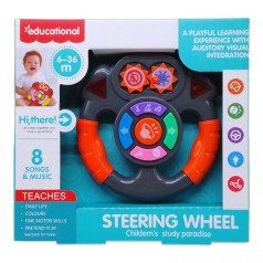 Музыкальный руль "Steering wheel" (серый)