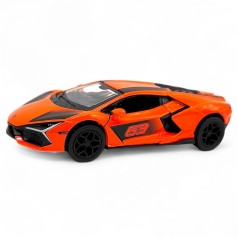 Машинка металлическая "LAMBORGHINI REVUELTO" (ОРАНЖЕВАЯ)