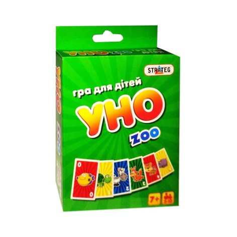 Карточная игра УНО "Зоо"