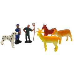 Тварини свійські з пастухами (6 фігурок у комплекті)
