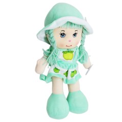 Мягкая кукла "Яблоко", зеленое