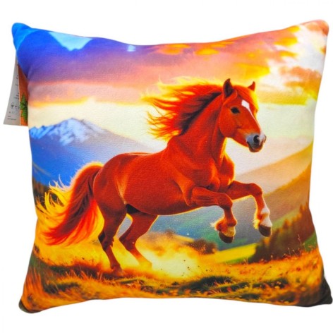 Подушка м'яка "Кінь №2" (33х33х12 см)