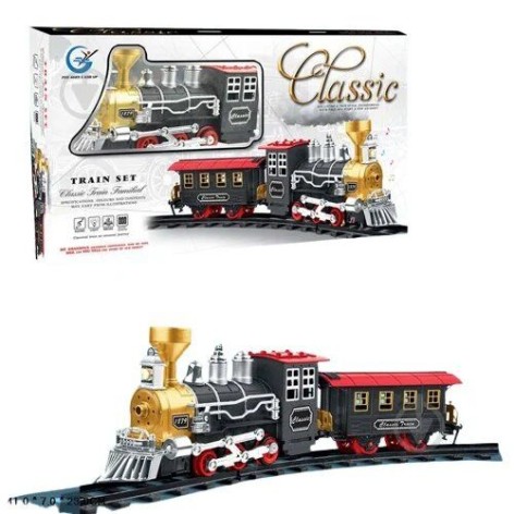 Залізниця "Classic train set", з димом