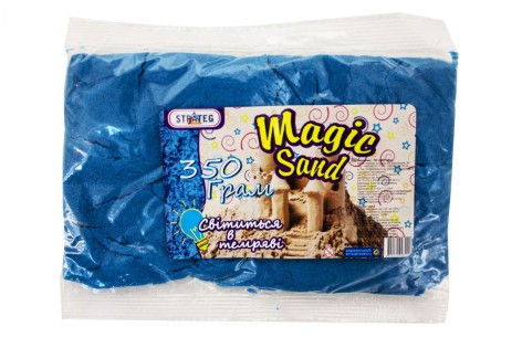 Кінетичний пісок "Magic Sand", 350 м синій