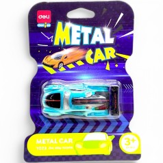 Машинка металева Deli "Urban cars" (бірюзова)