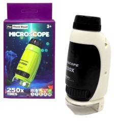 Мікроскоп 250х збільшення, (БІЛИЙ)