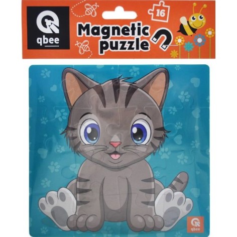 Пазли фомові, магнітні, 16 ел "Кошеня"