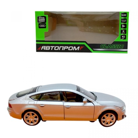Машина мет. 1:32 Audi A7 Sportback, батар., свет, звук, откр. двери