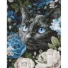 Алмазная мозаика "Кроткость среди цветов" 40х50см
