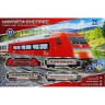 Залізниця TK 82115 (24/2) "TK Group", ОЗВУЧУВАННЯ УКРАЇНСЬКОЮ МОВОЮ, “Карпати-експрес”, підсвіч, голосові ефекти, 33 деталі, 4 вагони, в коробці