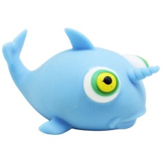 Игрушка-антистресс "Нарвал", голубой
