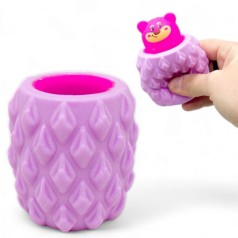 Ведмедик в ананасі, бузковий